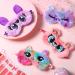 4 Pack Plush Animal Sleep Eye Mask Set - Unicorn, Cat, Cute Classic Styles for Kids & Adults - Soft Faux Fur Blindfold for Travel - Buy Online on GoSupps.com