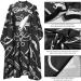 Professional Barber Cape Set - 3 Pieces Hair Cutting Cape for Stylists with Adjustable Closure Neck Duster Brush & Combs | Men's Salon Accessories - Buy Online on GoSupps.com
