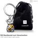Fabach Dog Keychain - Lucky Puppy Charm for Dog Lovers | Labrador & Dog Paw Key Ring Gifts - Buy Online on GoSupps.com