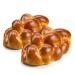 Stern's Bakery Kosher Challah Bread-15 Ounce Traditional Braided Challah | Fresh & Delicious | Shabbat Challah Breads Great for your Holiday or Shabbat Table | 2-3 Day Shipping  2 Challah Breads Per Pack (Long Braided Ch