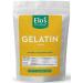 Gelatin (1lb 454g) by Elo s Premium |100% All-Natural Food Grade powder Unflavored Thickener| Packaged In Canada| Used As Thickener Stabilizer Texturiser| Non-GMO Gluten Free| Make Yogurt Fruit Gelatins Puddings and more