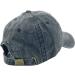 Boys' Skull Dinosaur Hat | Washed Vintage Embroidered Baseball Cap | Cute Funny Dinosaur - Black - Buy Online on GoSupps.com
