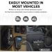 Midland MXT275VP4 15-Watt GMRS MicroMobile Two-Way Radio for Off-Road Vehicles - Overlanding Gear with 3dB Gain Antenna and Extension Cable - Buy Online on GoSupps.com