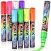 Jumbo Chalk Window Markers for Cars Glass Washable - 8 Colors Liquid Chalk Markers Pen With 10mm Wide Tips Chalkboard Markers Window Paint Markers for car Windows Auto Blackboards Windshield 8 Classic Colors 1 Count...