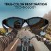 Verdster Polarized Sunglasses for Men & Women | Sports Bicycle Glasses | MTB Motorcycle Airdam Black - Buy Online on GoSupps.com