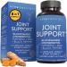 Glucosamine Chondroitin MSM Joint Supplement - with Turmeric, Black Pepper, Boswellia and Hyaluronic Acid for Joint Support, Mobility, Flexibility and Comfort, 90 Capsules 90 Count (Pack of 1)