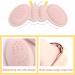 Women Heel Inserts - 6 Pairs Heel Protectors & Cushions for Loose Shoes - Prevent Heel Pain & Blisters - Black - Buy Online on GoSupps.com