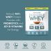 Designer Whey Natural 100% Whey Protein Powder - Gluten-Free, Non-GMO, Probiotics & Fiber, 2 lb Unflavored - Buy Online on GoSupps.com