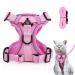 Adjustable cat dishes breakout cat dishes with a line set software for cat breasts for cats kitten dogs puppies (light pink -l) l Hell Hell Rosa