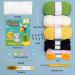 OPOUNT Beginner Crochet Kit - Complete Crochet Set for Adults and Kids - Make 4 PCS Animals - Step-by-Step Instruction and Video Tutorial - Buy Online on GoSupps.com