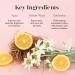 Spongelle Grapefruit Cassis Wild Flower Loofah Body Scrubber Exfoliating Bath & Shower Sponge for Women | 14+ Uses | Infused with Zesty Grapefruit Cassis & Vanilla - Buy Online on GoSupps.com