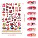 Lips Nail Art Stickers - Valentine's Day Decals for Women and Girls - Buy Online on GoSupps.com