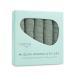Natemia Bamboo Muslin Baby Washcloths | Large 12x12 Size | Super Absorbent and Ultra Soft Bamboo Towel | 6-Layer Design | 5-Piece Gift Set Lily Pad