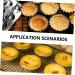 Milisten 12 Pcs Chocolate Chip Muffins Silicone Small Tart Cases Quiche Pan Egg Tart Stainless Egg Tart Wrapper Baking Mold Sushi Dipping Bowls Egg Tart Cups Egg Tart Tins Mini Pudding Mold Size 1x2pcs Silverx2pcs - Buy Online on GoSupps.com