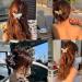 YPKIA Transparent Glitzer Hair Clips Set - Medium Acrylic Butterfly Hair Spangs for Women & Girls (4 Pieces) - International Shipping Available - Buy Online on GoSupps.com