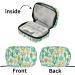 Fustylead Cute Green Cactus Travel Pill Organizer | 7-Day Zipper Pill Case for Vitamins & Supplements - Perfect for Purse Storage - Buy Online on GoSupps.com
