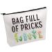 IVF Bag IVF Medication Bag Full of Pricks Funny Cactus Bag Diabetes Bag (Bag Full of Pricks B)