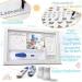 LALFOF Customizable Baby Footprint & Handprint Frame - Dermatologically Tested Memory Set - Buy Online on GoSupps.com