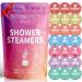 Shower Steamers Aromatherapy 21-Pack Shower Bombs Gifts for Mom Organic with Eucalyptus Rose Lavender Mint Wrapefruit Chamomile Watermelon Essential Oil Birthday Gifts for Women or Men