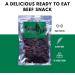 Smally's Biltong Garlic 500g Pack - High Protein, Ready to Eat Beef Snack - Gluten Free, Low Fat, No Added Sugar, No Artificial Colors or Flavors - Buy Online on GoSupps.com