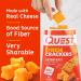 Quest Nutrition Cheddar Blast Cheese Crackers - High Protein, Low Carb (12 Count, 1.06 oz bags) - Buy Online on GoSupps.com