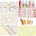 Nail Decoration Manicure Self-Adhesive 3D Fruits Nail Art Nail Stickers Nail Art Decals Supplies(15) (Multicolor 15) - Buy Online on GoSupps.com