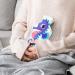 Buy Hippo Hot Water Bottle with Plush Cover - Ideal Bed Warmer for Adults & Kids | 26.5x15.3cm - Fast International Shipping - Buy Online on GoSupps.com