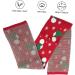 Pretyzoom Christmas Snowflake Scarf - Elegant Winter Scarves for Women | Holiday Gifts & Knitting Design (124x19cm) - Buy Online on GoSupps.com