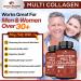 Grass Fed Desiccated Beef Liver Capsules (180 Pills 750mg Each) - Natural Iron Vitamin A B12 for Energy + Super-Absorb Multi Collagen Pills (Type I II III V X) Organic Herbs and Bioperine Bundle - Buy Online on GoSupps.com