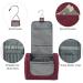 WANDF Large Hanging Toiletry Wash Bag Travel Makeup Organizer (Red) - Men and Women's Cosmetic Storage Solution - Buy Online on GoSupps.com