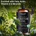 Organic Castor Oil for Hair Growth & Skin | 100% Pure Cold Pressed | USDA Certified | Hexane Free | 16 fl oz - Buy Online on GoSupps.com