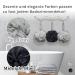 Myhomebody Large 70g Luffashwamm Body Scrubber Set | Gentle Peeling Shower Sponge with Activated Carbon - 3 Pack (2 Fog Gray + 1 Midnight Blue) for Ultimate Skin Cleansing - Buy Online on GoSupps.com