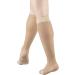 Truform Sheer Compression Stockings 15-20 mmHg Women's Knee High Open Toe 20 Denier Nude - 2X-Large (1 Pair) - Buy Online on GoSupps.com