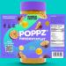 Poppz Popping Boba Pearls for Bubble Tea - Passion Fruit Juice Filled Pearls, 450g - Pack of 1 - Buy Online on GoSupps.com