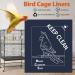 Bird Cage Liners Parrot Cage Liners 50pcs Disposable Cage Liners for Birds Non-Woven Pre-cut Large Bird Cage Liners For Parrot Parakeet Conure Cockatiel Bird Cage Paper Liners 20 x 18 inch Blue 50Pcs Blue - Buy Online on GoSupps.com
