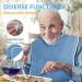 3 Pack Adult Bibs for Men Women Elderly Seniors and Disabled Waterproof Reusable Clothing Protector Adult Feeding Bibs Washable Adult Towel Bibs for Eating and Crumb Catcher - Buy Online on GoSupps.com