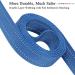 Vivaglory Traffic Handle Dog Leash - 1.2m Reflective & Padded for Training - Strong Metal Hook - Blue - Buy Online on GoSupps.com