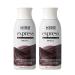 Kiss Express Semi-Permanent Hair Color 100mL (3.5 US fl.oz) (2 Count Black) Black 3.5 Fl Oz (Pack of 2)