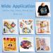 HTVRONT Sublimation Paper 8.5 x 11 Inch - 120 Sheets | Ideal for T-shirts, Tumblers, and Mugs - Buy Online on GoSupps.com
