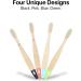 Sea Turtle Kids Bamboo Toothbrushes 4 Pack - Soft Plant-Based Bristles - Buy Online on GoSupps.com