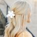 6PCS Flower Claw Clips Set - Cute Matte Hair Claws for Strong Hold - Hair Accessories for Women and Girls - White, Grey, Black, Khaki, Coffee - Buy Online on GoSupps.com
