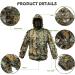 Upgrade 3D Lifelike Lightweight Ghillie Suit for Hunting/Shooting - Fits 5.9-6.2ft Tall - Hooded Camouflage Clothing for Jungle/Woodland Environments - Buy Online on GoSupps.com