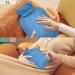 Blue Hot Water Bottle with Cover - 2L Pain Relief & Warmth for Hands Feet & Cramps - International Shipping Available - Buy Online on GoSupps.com