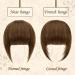 100% Remy Real Hair Clip-In Bangs - Sofeiyan Natural Black Fringe Extensions for Women - Buy Online on GoSupps.com