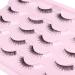 Natural Wispy Cat Eye 3/4 Manga False Eyelashes - Pack of 10 Pairs - Buy Online on GoSupps.com
