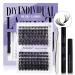 DIY lash extension set eyelash extensions set eyelash cluster diy eyelash set lash extension cluster set eyelash extensions DIY (30d+40d-c curl) kit (12-16) mm GJ-30D+40d-c curl