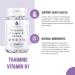 High Strength Vitamin B1 Thiamine 200mg Supplement - 240 Gluten-Free Tablets | Vegan Formula for Heart, Nervous System, and Immune Health - 8 Month Supply - Buy Online on GoSupps.com