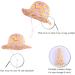 LANGZHEN Baby Girls Adjustable Sun Protection Hat with Chin Strap - Pink-Lemon - 2-4 Years - Buy Online on GoSupps.com