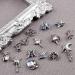 16 Styles Luxury Moon & Star Nail Charms - 3D Bow Butterfly & Rhinestone Nail Art Accessories for Acrylic Nails - Y2K Metal Nail Jewels - Buy Online on GoSupps.com
