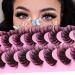 Calphdiar A-7 Fluffy 18mm Faux Mink False Eyelashes - C Curl, 8 Pairs - Buy Online on GoSupps.com